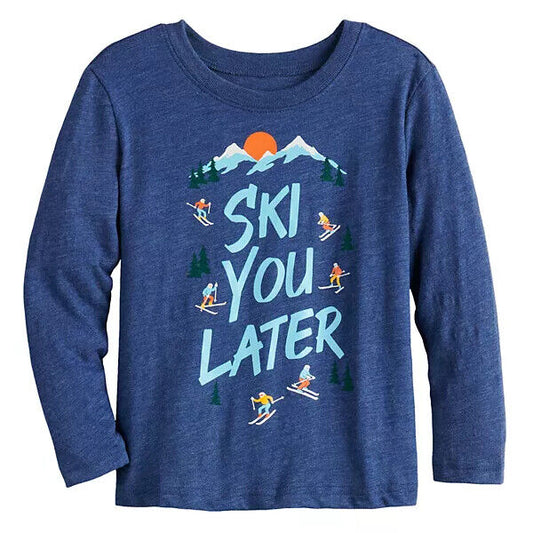 Toddler Boy Jumping Beans® Ski You Later Graphic Tee