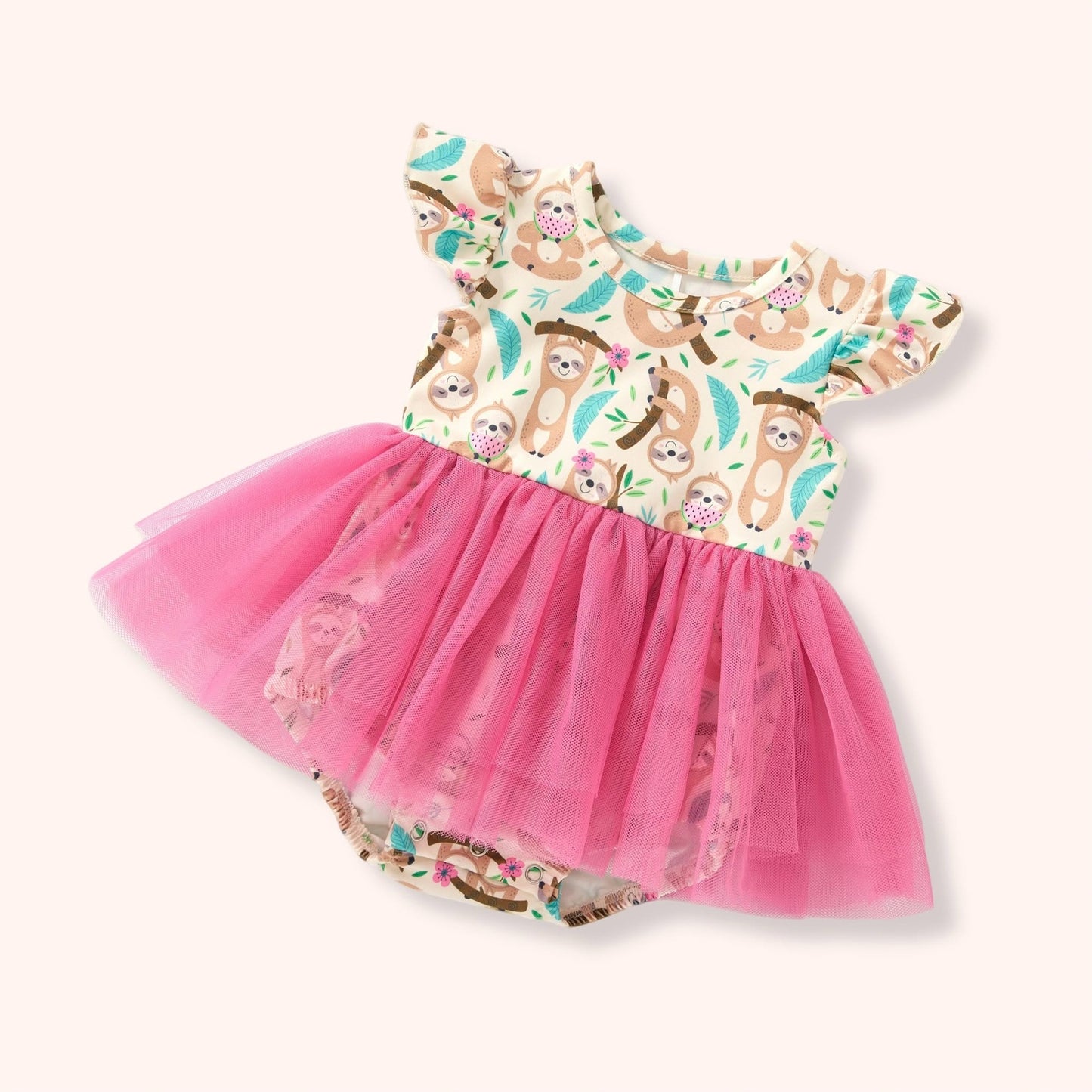 Pete + Lucy Summer Sloth Romper