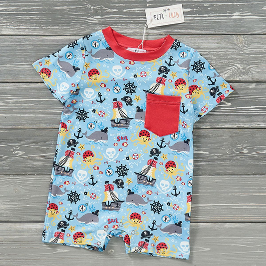 Pete + Lucy Stormy Seas Romper