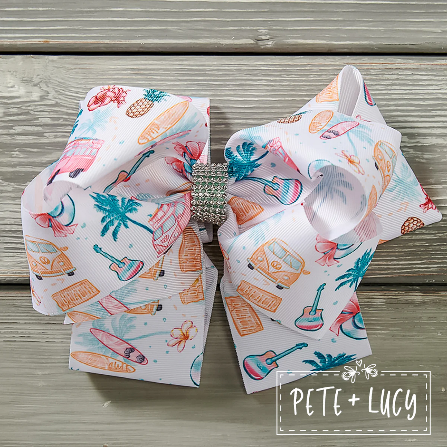 Pete + Lucy Surf Party Hair Bow