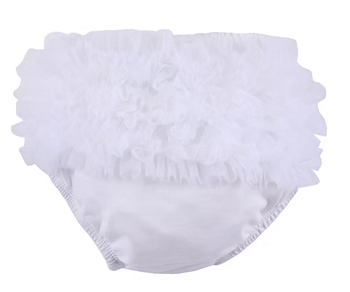Sparkle Sisters White Tulle Bloomers