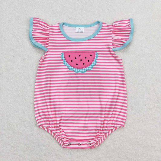 Pink Watermelon Romper