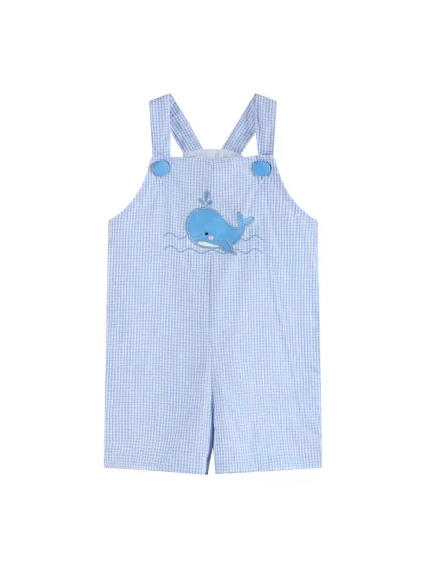 Lil Cactus Whale Shortalls