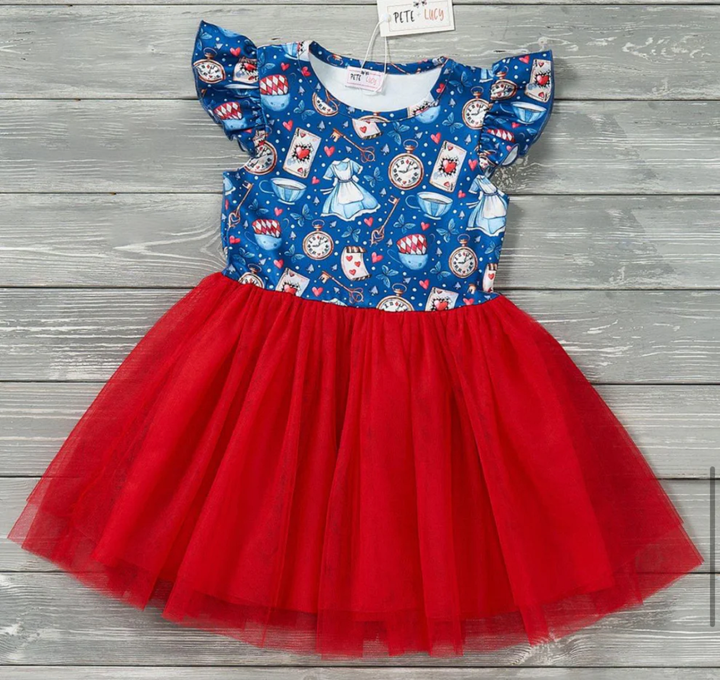 Pete & Lucy Wonderland Whimsies Tulle Dress