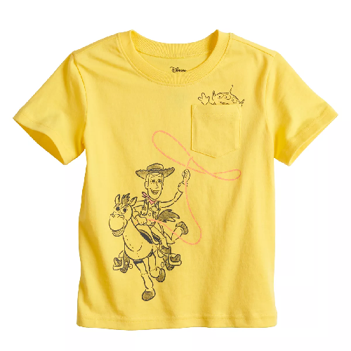 Baby Boy Jumping Beans® Yellow Toy Story Woody Softest Graphic Tee