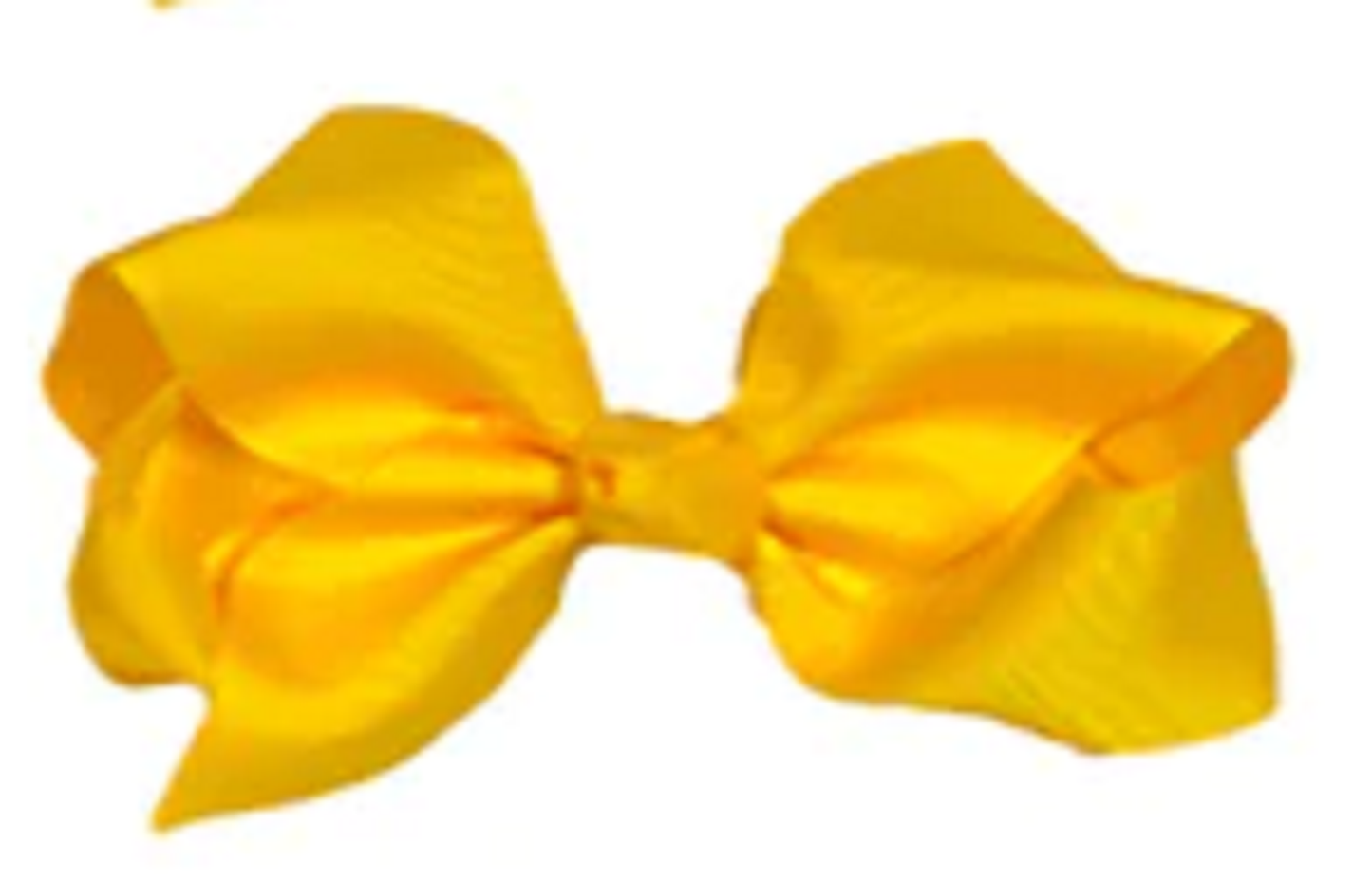 Yellow Sunshine Hair Bow