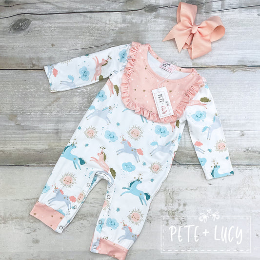 Pete + Lucy Magical Sky Long Sleeve Romper