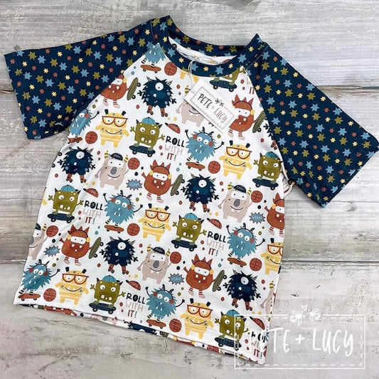 Pete + Lucy Monster Mash Short Sleeve Shirt