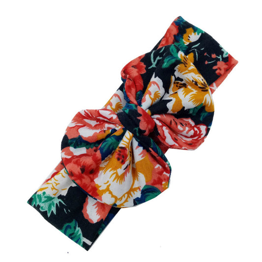 Girls Multicolored Floral Headband