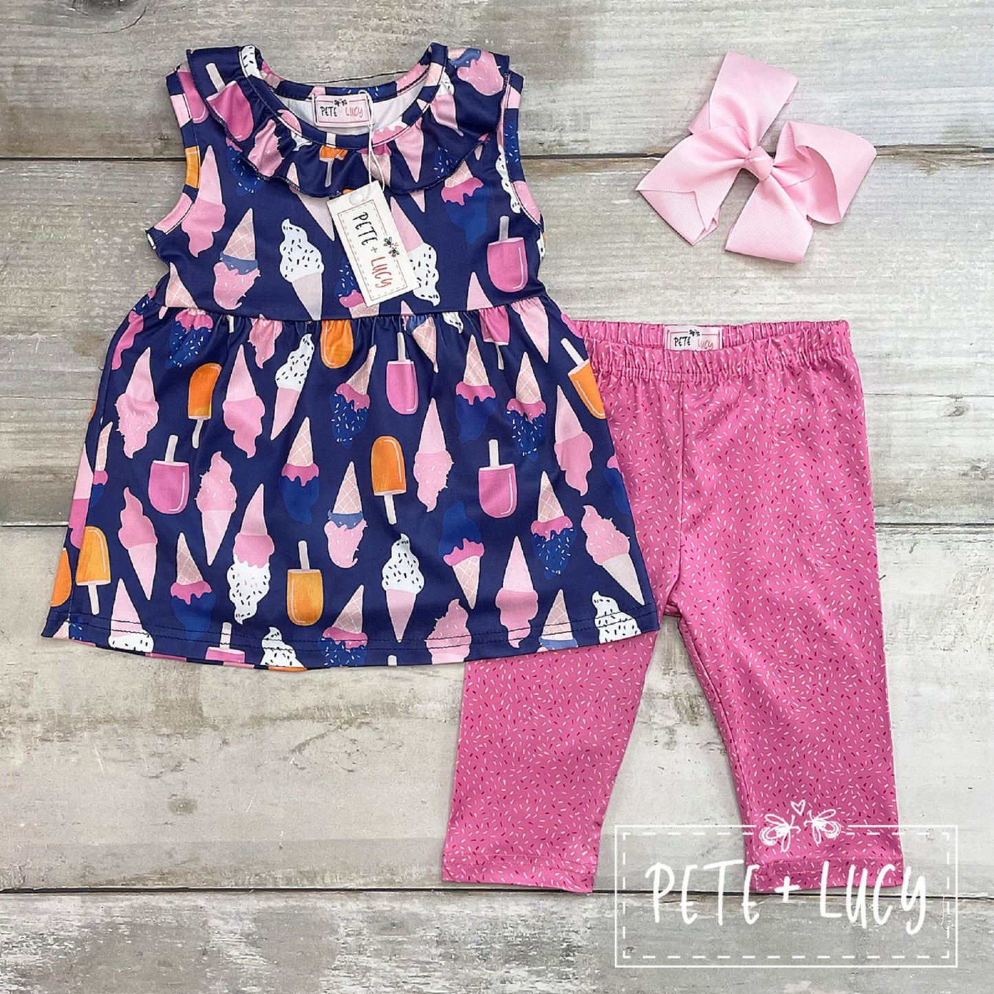 Pete + Lucy I Scream Capri Pant Set