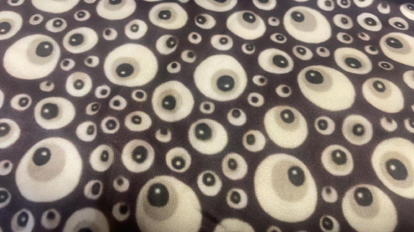 Girl's Googly Eyeball Short Sleeve Dress