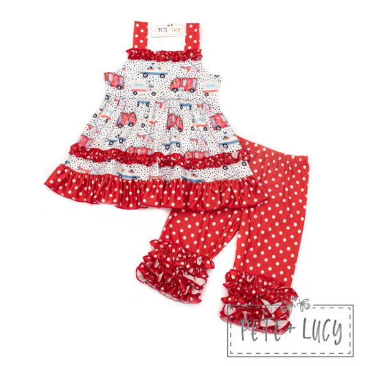 Pete + Lucy To the Rescue Capri Set