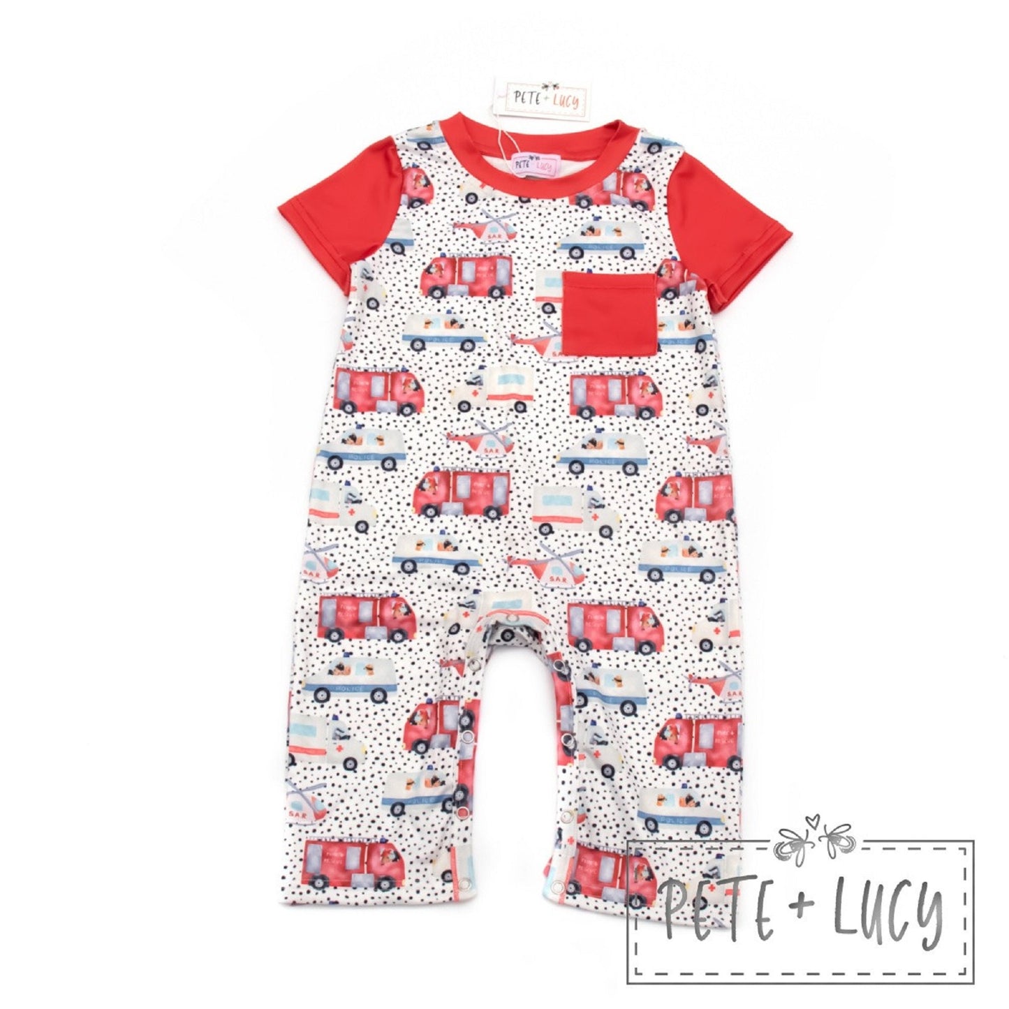 Pete + Lucy To the Rescue Romper