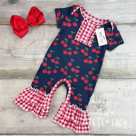 Pete + Lucy Cherry Pie Romper