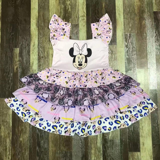 Girl Mouse Short Sleeve Dress