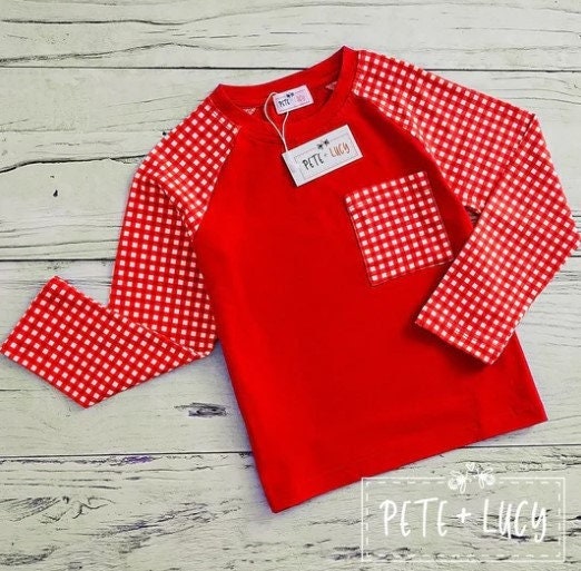 Pete + Lucy Christmas Mistletoe Boy Top-Long Sleeve