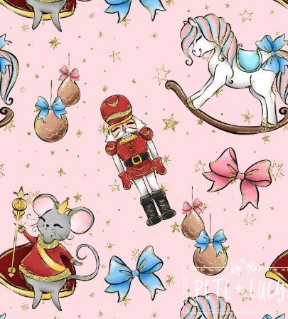 Pete + Lucy Sweet Nutcracker Minky Blanket