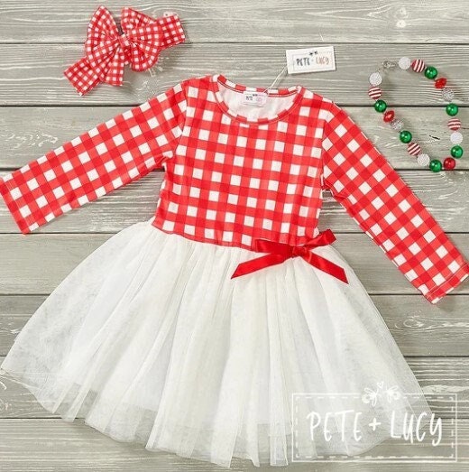 Pete + Lucy Christmas Sweets Tulle Dress