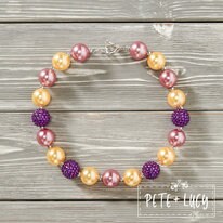 Pete + Lucy Allie's Princess Bouquet Bubble Gum Chunky Kids Necklace