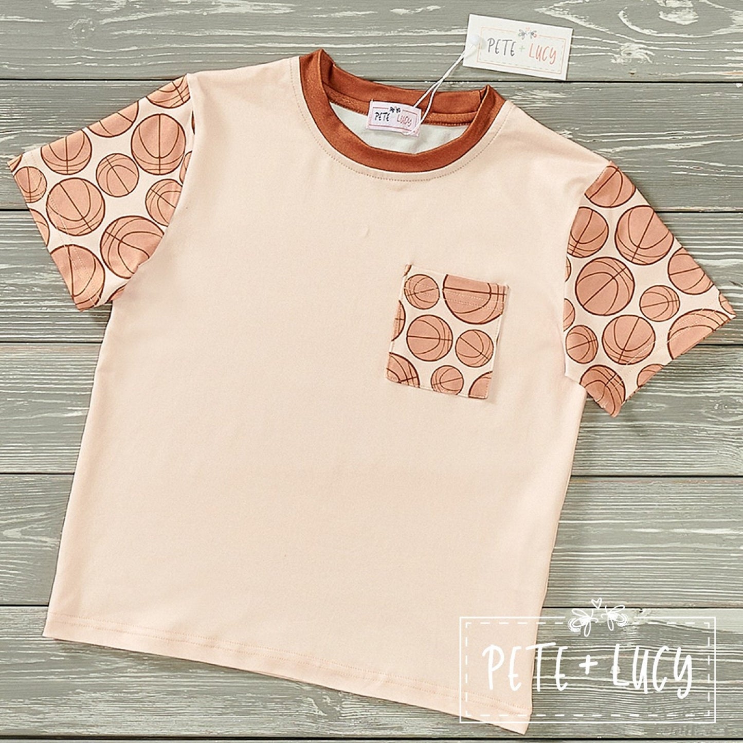 Pete + Lucy Basketball Safari Short Sleeve Shirt