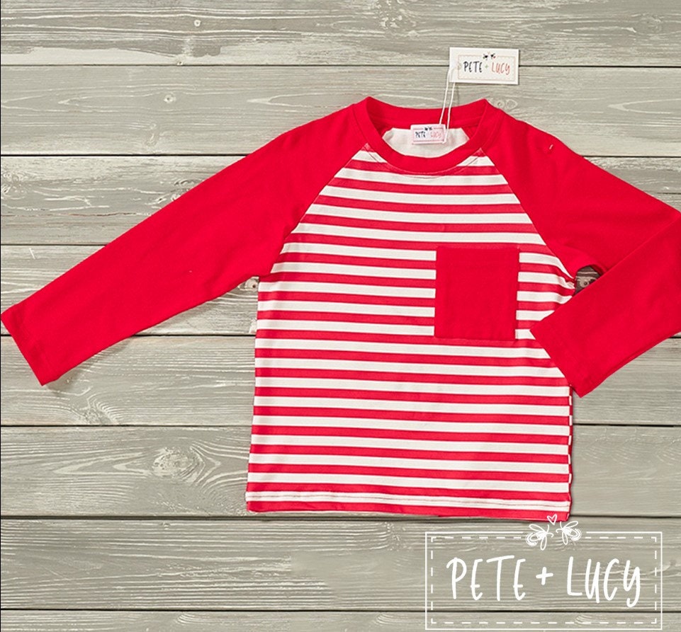 Pete + Lucy Sweet Nutcracker Boy Long Sleeve Top