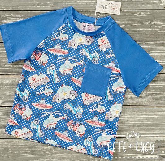 Pete + Lucy Rescue Me Boy Top