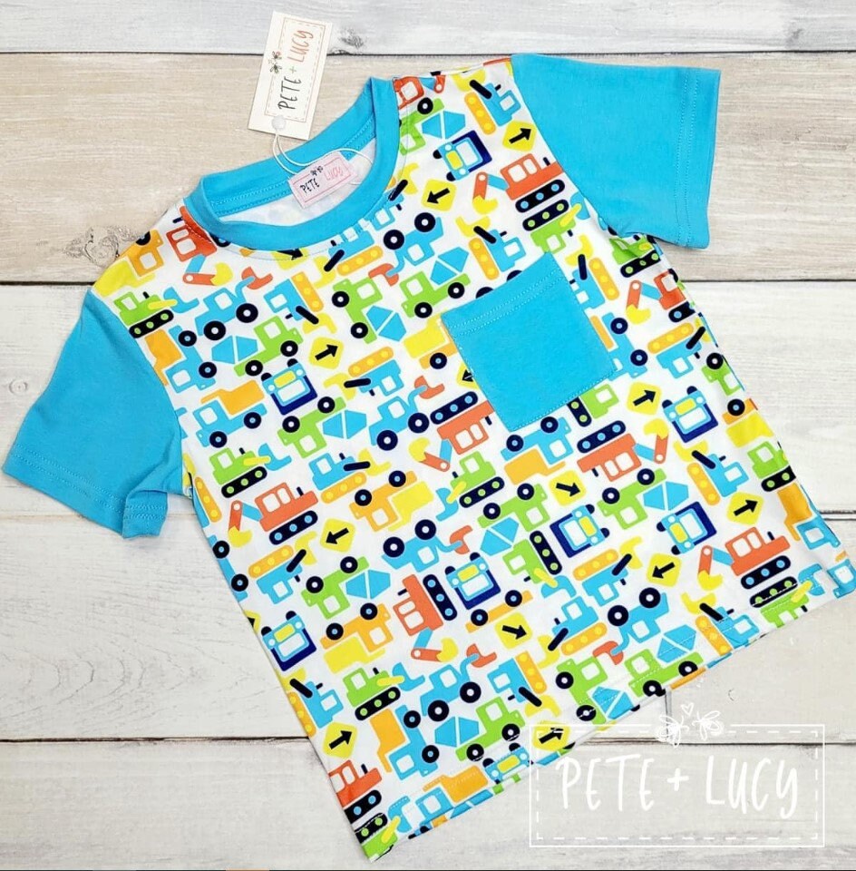 Pete + Lucy Let's Build Boy Shirt