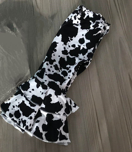 Cow Legging Bell Bottom Pants