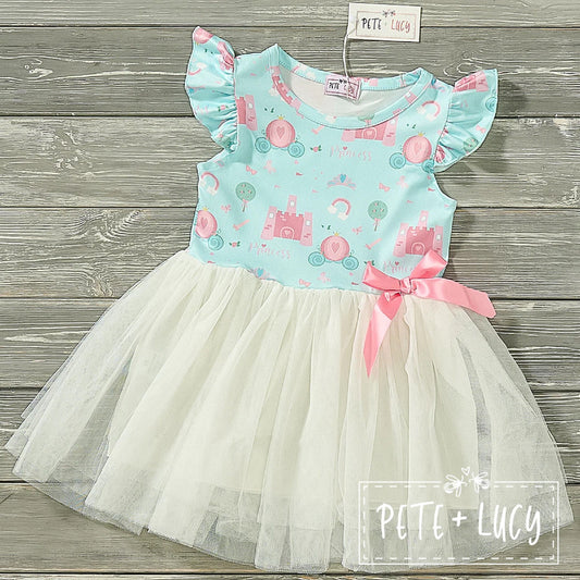 Pete & Lucy Princess Carriage Tulle Dress