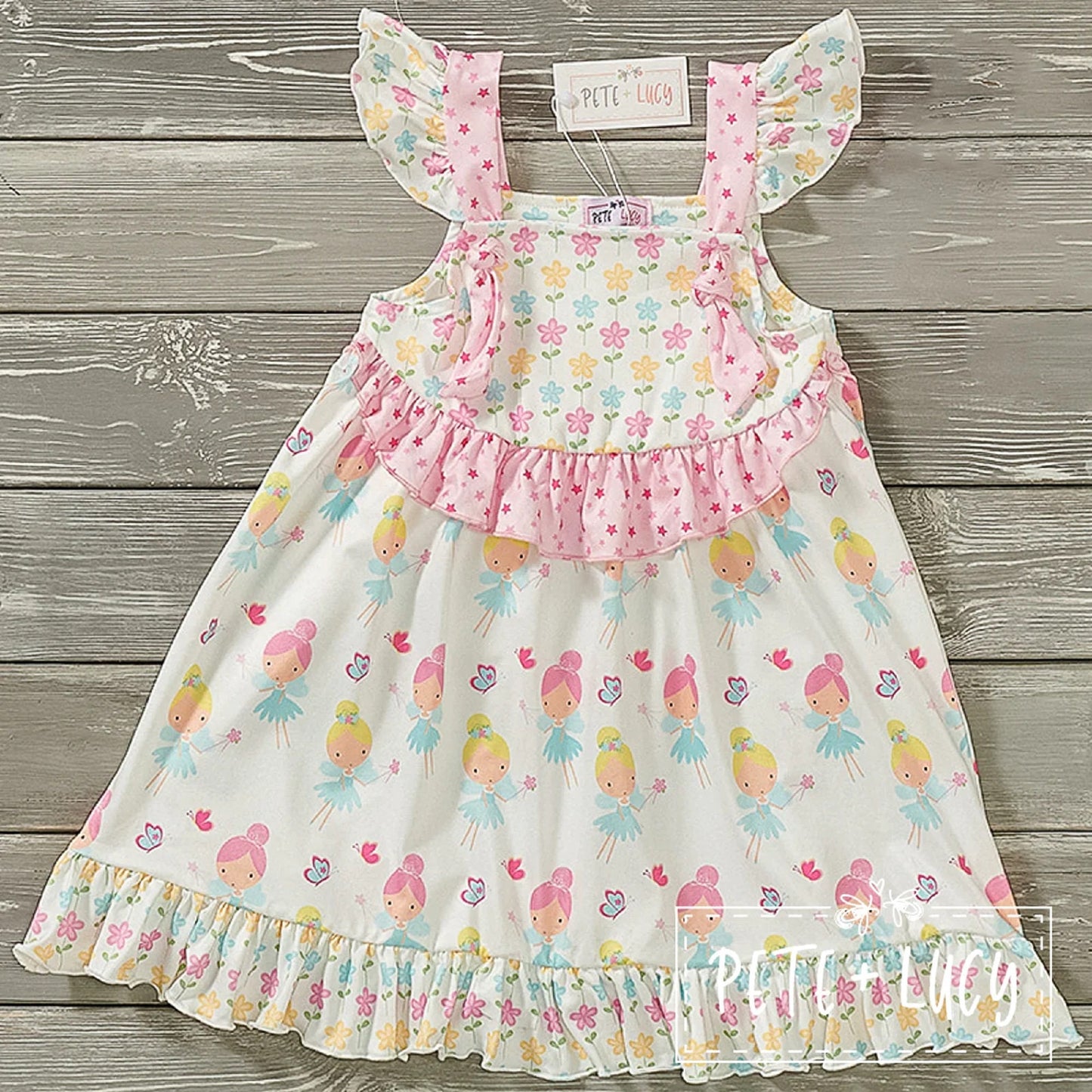 Pete & Lucy Garden Fairy Short Sleeve Dress