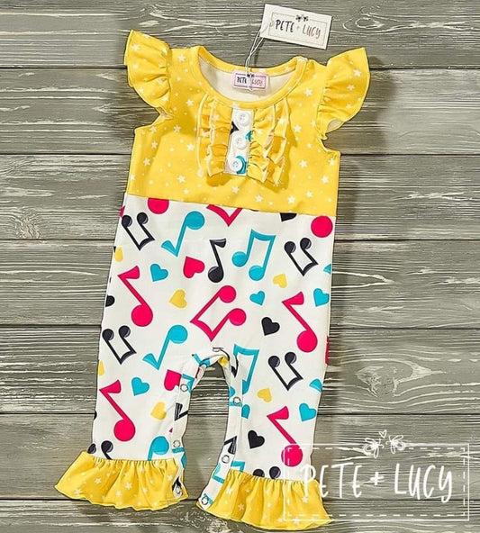 Pete + Lucy Music To My Ears Romper