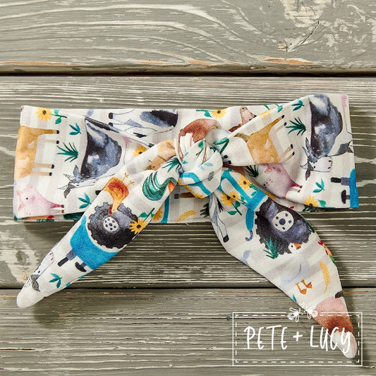 Pete & Lucy Down on the Farm Headband