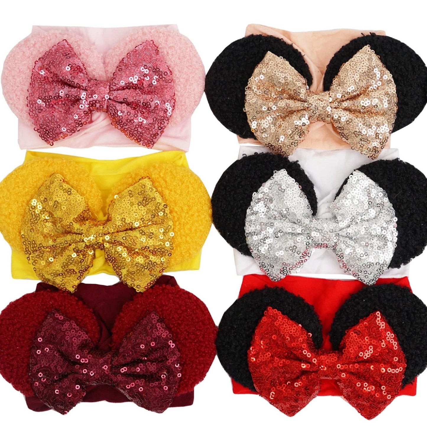 Girls Mouse Ear Headband